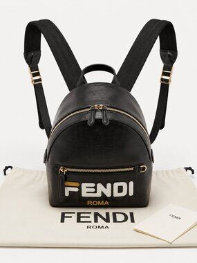 FENDI X FILA Backpack mania logo